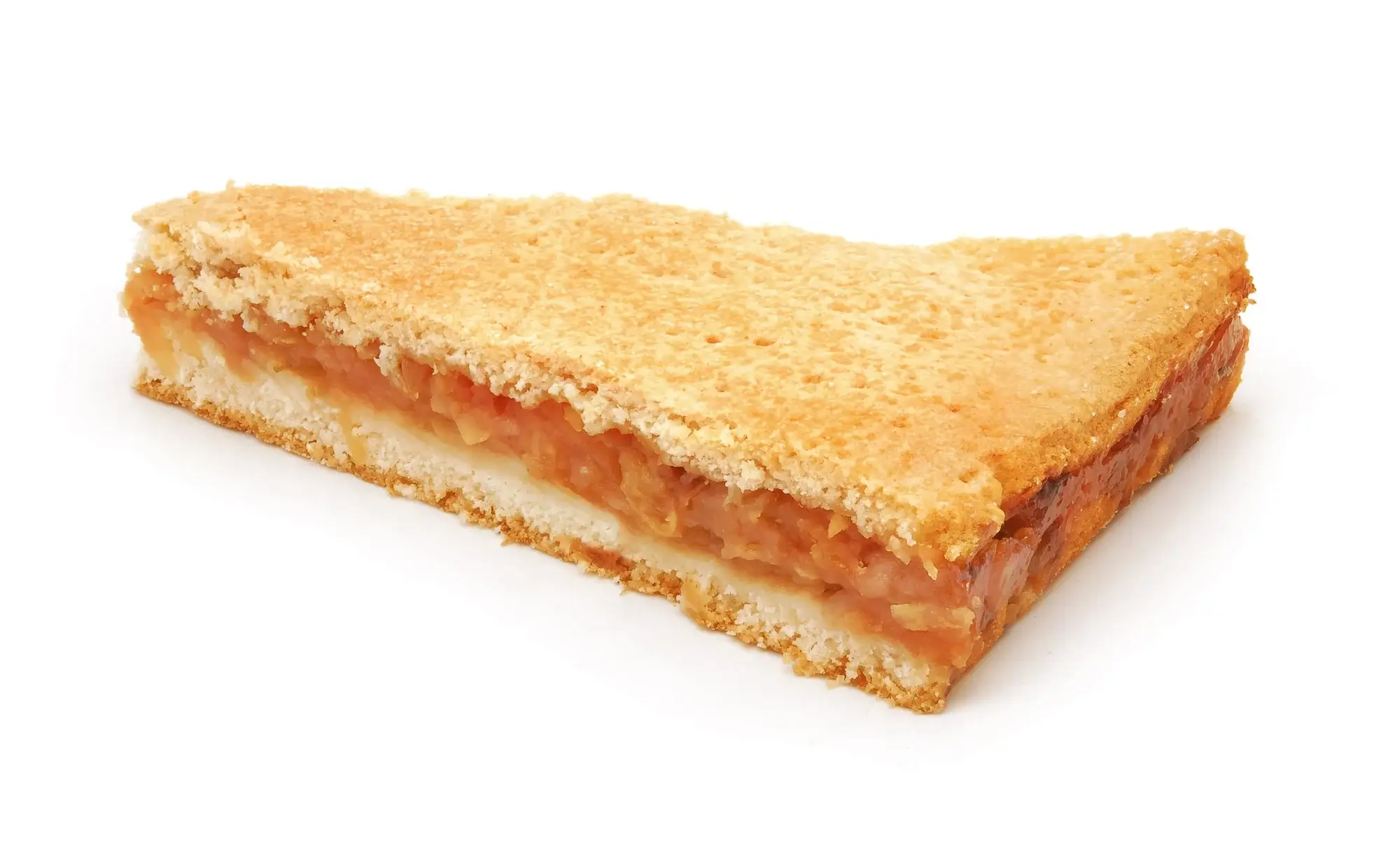 Tarte aux pommes cuite dans l'airfryer, dorée et appétissante.